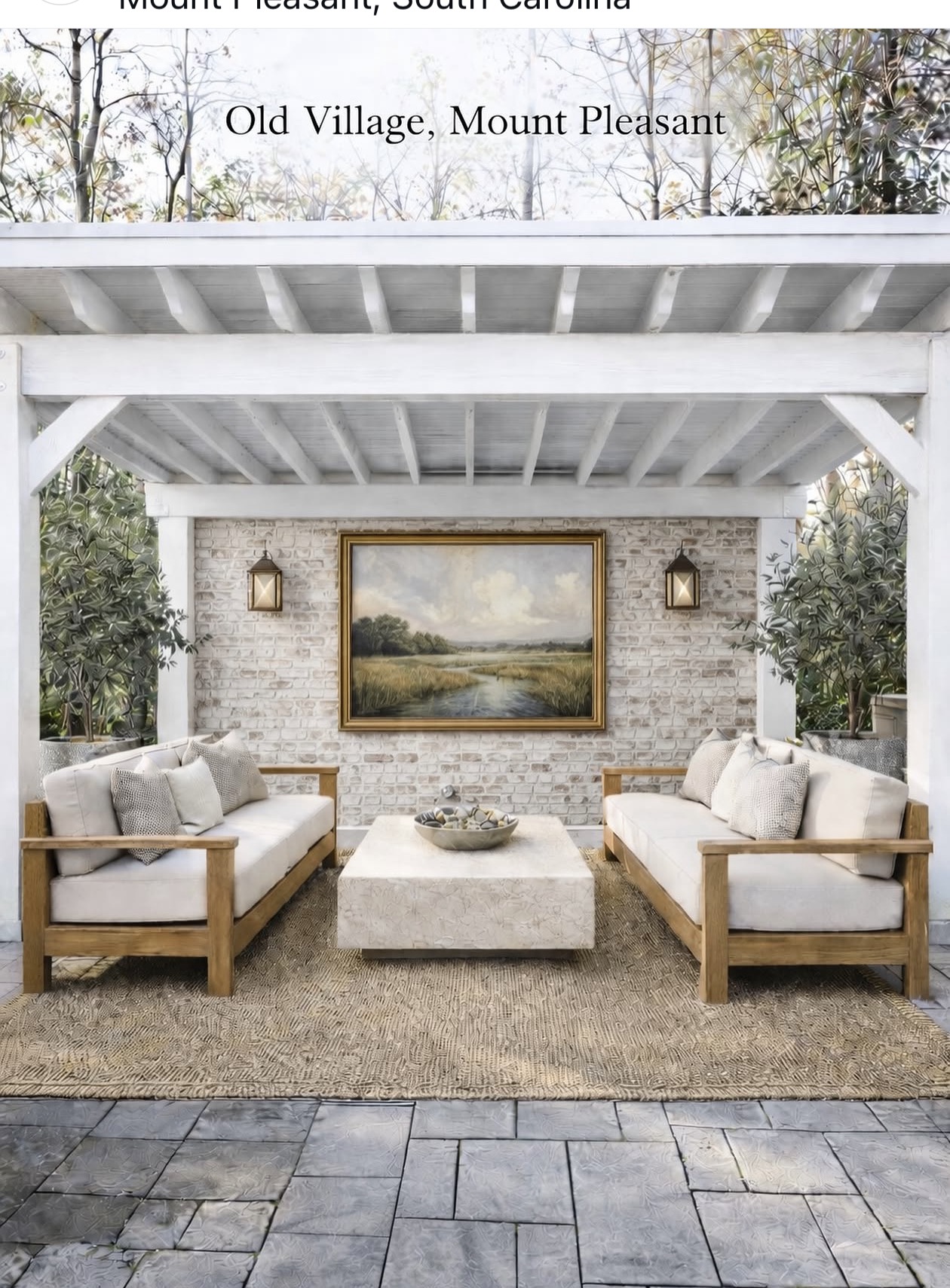 Fireplaces & Privacy Walls project